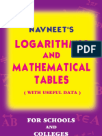 Logarithmic Mathematical Tables: Navneet'S
