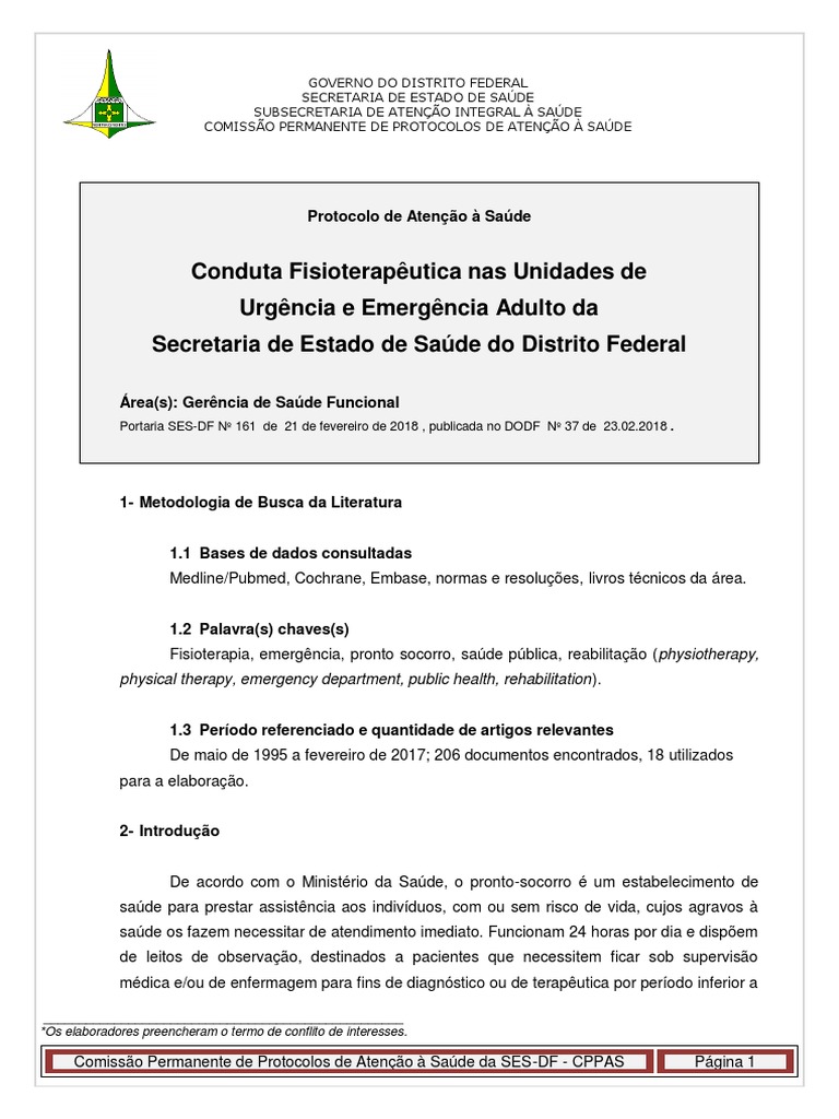 Condutas Fisioterapêuticas em Emergências | PDF | Fisioterapia | Nervo