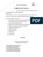 CONVOCATORIA