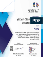 E-sertifikat Ngobral Cecilia Debby Ariyani
