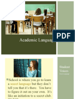 Academic Language Math LUC