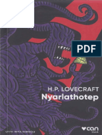 H. P. Lovecraft Nyarlathotep Can Yayınları