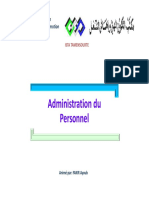 Administration Du Personnel GE 2ANNE COMPT & FIN