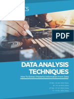 AN004 - Data Analysis Techniques