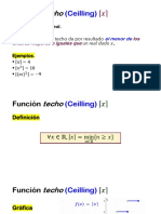 Función Techo, Piso, Entera