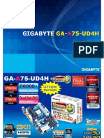 Gigabyte GA-A75-UD4H Motherboard