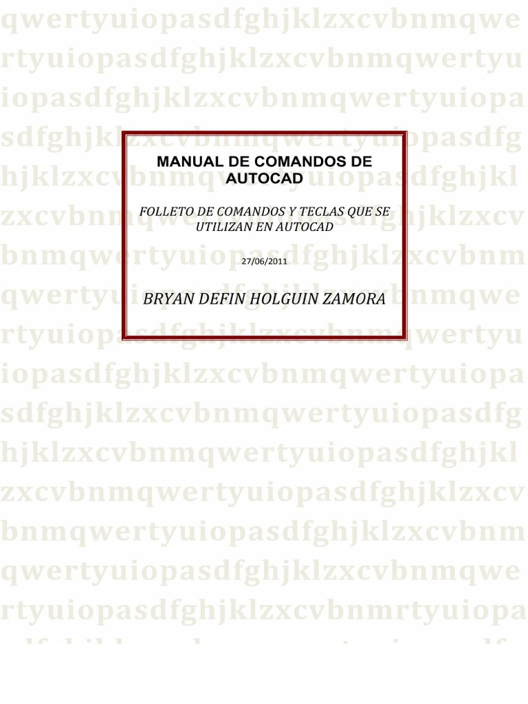 Manual Autocad | PDF