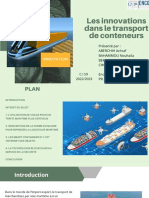 Logistique Internationale Les Innovations Dans Le Transport de Conteneurs - 221222 - 152553