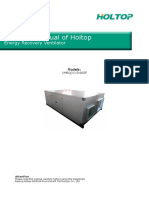 Holtop XHBQ-D40GF With HDK-09 Controller