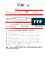 Personal SWOT Analysis