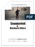 Counterfeit and Business Ethics