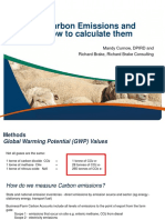 Climate Resilience Forum - Carbon emissions and how to calculate them