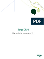 Manual Sage CRM 7.1 Guía Del Usuario