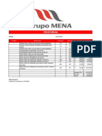 Cotización - 5% Eco Mena Calderon Proyecto Agua