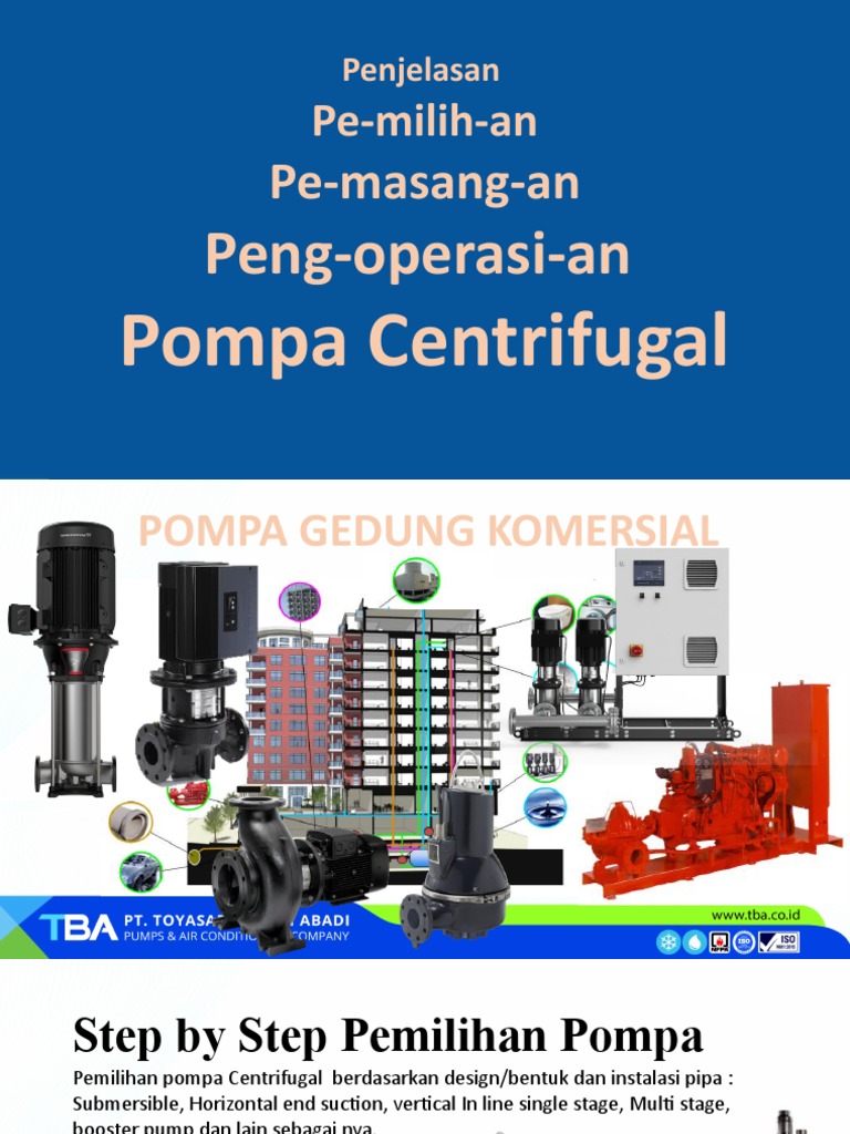 Panduan Pemilihan Pompa Centrifugal Pdf