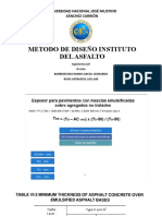 Metodo de Diseño Instituto Del Asfalto