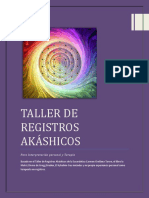 Taller de Registros Akashicos.