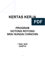 Kertas Kerja Program Gotong Royong 2020