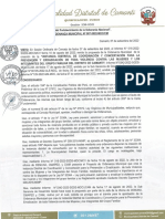 Ordenanza Municipal #007-2022-MDC PDF