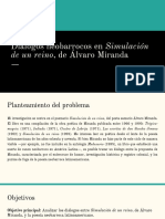 Una Lectura en Clave Neobarroca de Simulación de Un Reino, de Álvaro Miranda