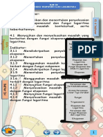 KD & Indikator Pembelajaran: Bab Ii Fungsi Eksponen Dan Logaritma