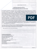 Acta de Verificación Sanitaria Para Farmacias Hospitalarias