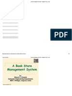 Book Store Management System - Database Design - 2021