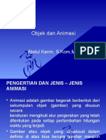 Objek dan Animasi Jenis Animasi