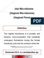 Vaginal Microbiome Ecosystem & Lactobacillus Dominance