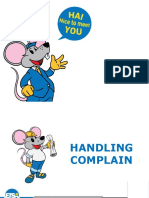 HANDLING COMPLAINT