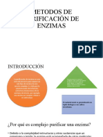 Purificación enzimática