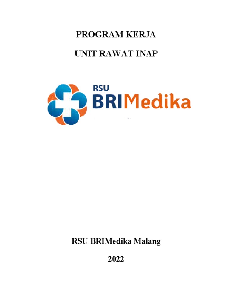 Program Kerja Instalasi Rawat Inap | PDF