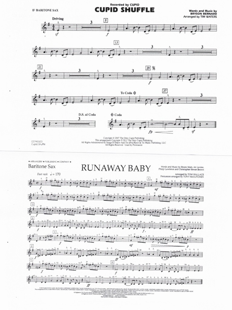 Pep Tunes 2 Bari Sax PDF