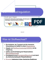 Stoffwechselregulation