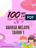 100 Set Latihan Bina Ayat Dan Penulisan Bahasa Melayu Tahun 1