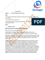 TUGAS 4 - 20210801207 - Daniel Hutajulu - IOT - Resume Jurnal International IOT - Open IoT Ecosystem For Sporting
