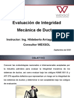 WEXSOL - Material Evaluacion de Integridad Mecanica de Ductos