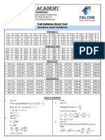 Mock Test-10 (200mcqs) Sol