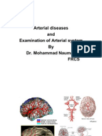 Arterial Disease Examination