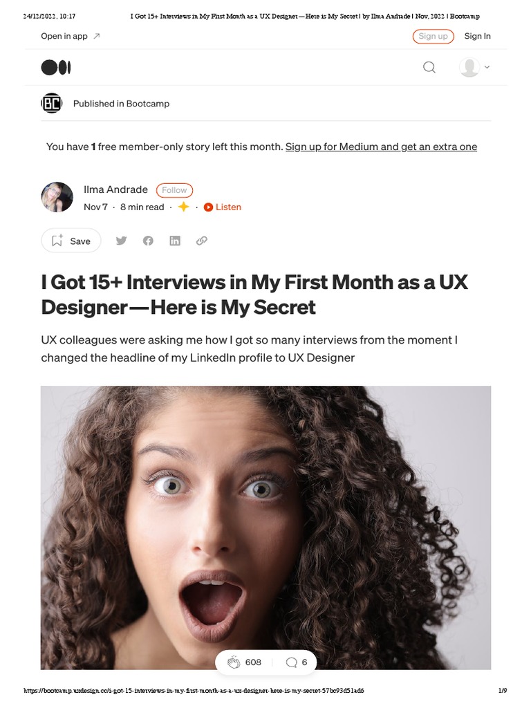 I got 15 interviews in my first month as a ux designer here is my