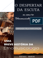 Uma Breve História Da Etnomusicologia