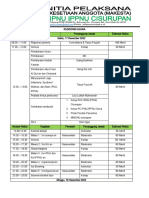 Rundown Acara Makesta Raya Pac Ipnu Ippnu Cisurupan 2022