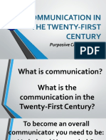 Chapter 1 - Communication in The Twenty-First Century