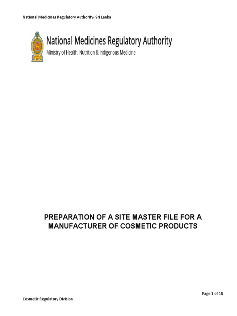 SMF Cosmetic | PDF | Specification (Technical Standard) | Packaging And ...