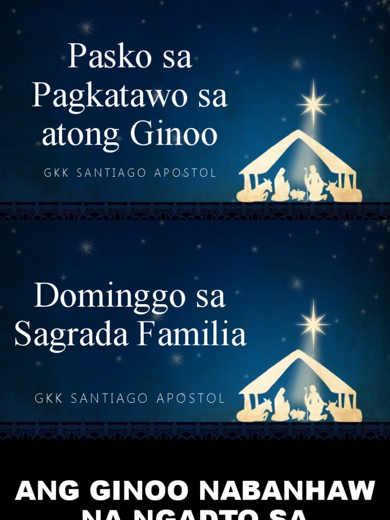 Christmas Mass Songs | PDF