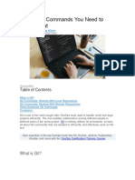All Commands You Need To Know About Git