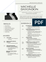 Dayondon Michelle Resume