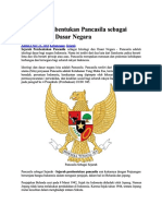 Pancasila Sebagai Ideologi dan Dasar Negara