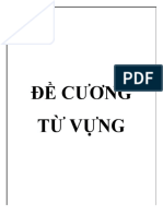 ĐỀ CƯƠNG TỪ VỰNG H5