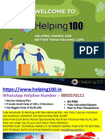 Helping 100 Plan